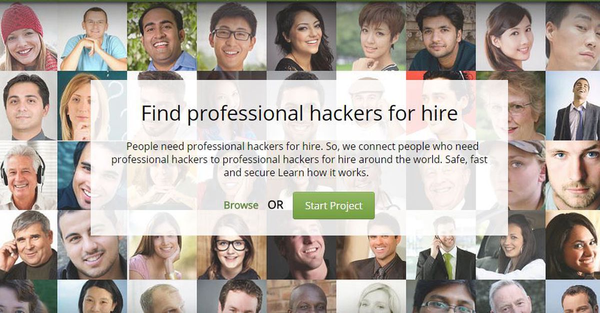 Professional hackers for hire